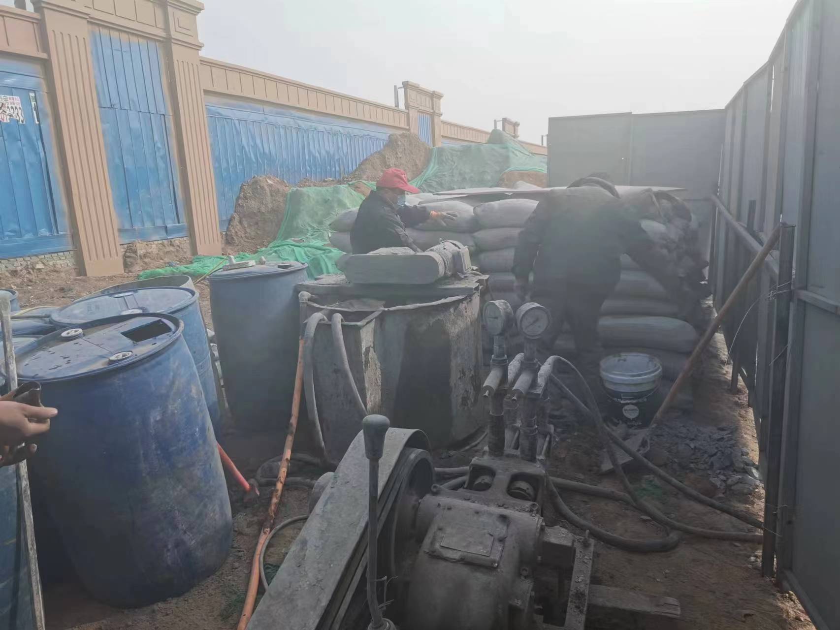 高港房屋下沉注浆